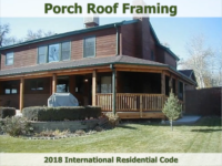 Porch Roof Framing