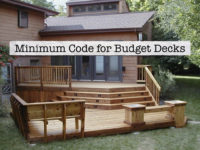 Minimum Code for Budget Decks