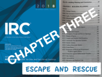 IRC 3 Escape and Rescue