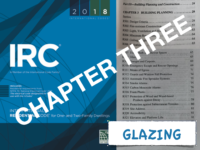 IRC 3 Glazing