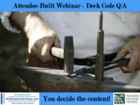 Attendee-Built Webinar