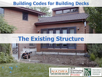 Decks (1/4) The Existing Structure