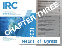 IRC Chapter 3, Means of Egress