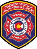 Colorado Division of Fire Prevention and Control logo