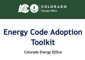 Colorado Energy Office Adoption Toolkit