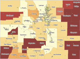 Colorado County Map