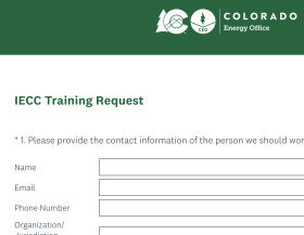 Training Request Form Snippet
