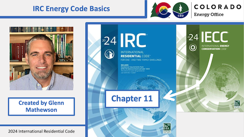 IRC Energy Code Basics 2024 cover image